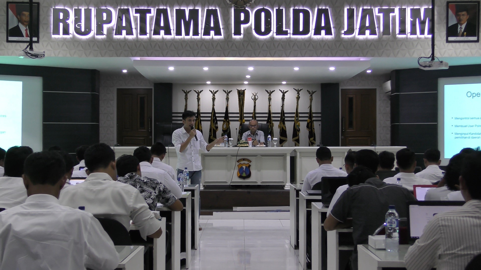 Pelatihan Web Apps Kepada Direktorat Intelkam Polda Jatim